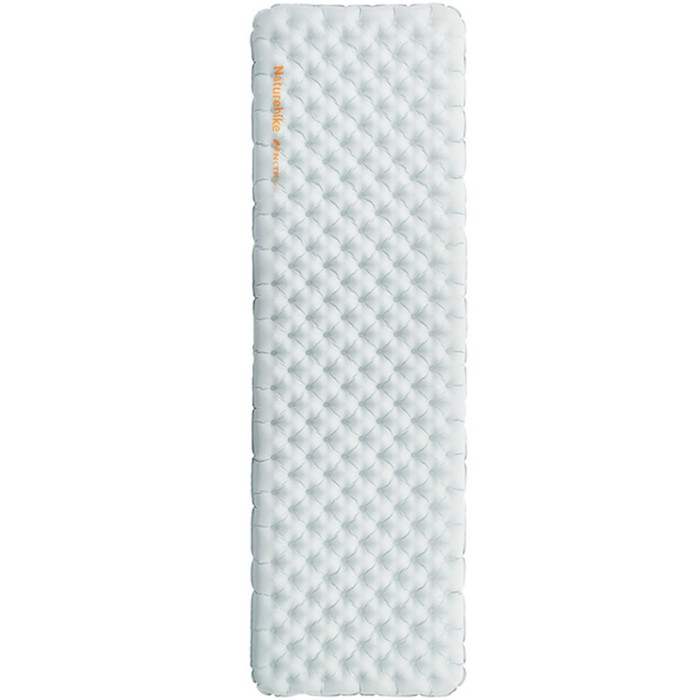 Надувний килимок Naturehike CNK2450WS012, 186x64 cm, Grey (6976507663359)