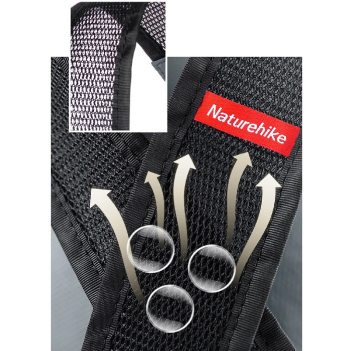Рюкзак Naturehike Ultralight NH17A012-B, 18L, Green (6976507663762)