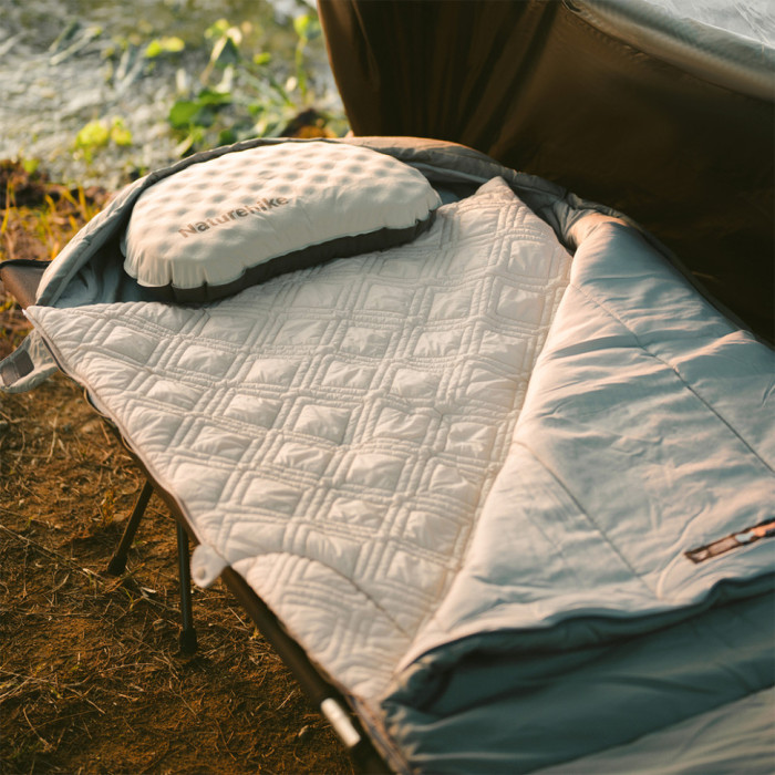 Ковдра з підігрівом Naturehike CNK2450PJ015, 95х190 cm, Beige (6977465863362)