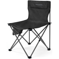 Кресло складное Naturehike Shan Lan T01 CNK2550JJ025, сталь, черный (6977465864628)