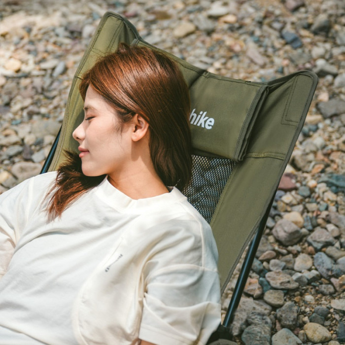 Крісло-шезлонг Naturehike CNK2550JJ023 Nightfall T05, Steel, Khaki (6977465865700)