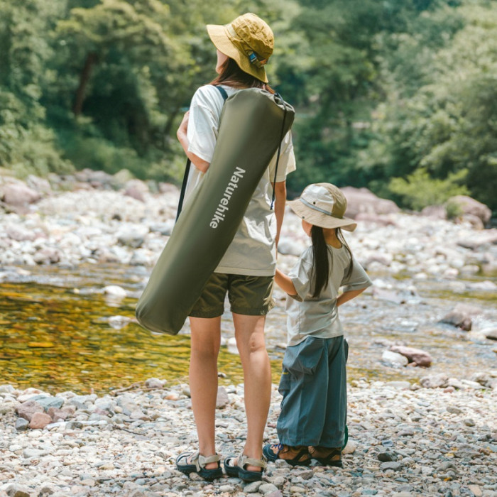 Крісло-шезлонг Naturehike CNK2550JJ023 Nightfall T05, Steel, Khaki (6977465865700)