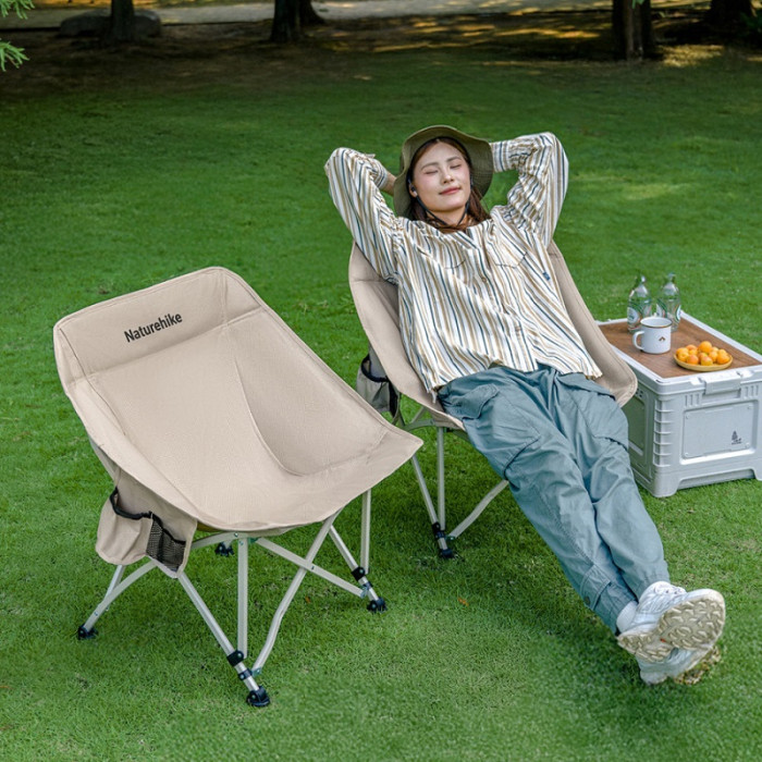 Стілець складаний Naturehike Stellaluna T04 CNK2550JJ022, Black (6977465866004)
