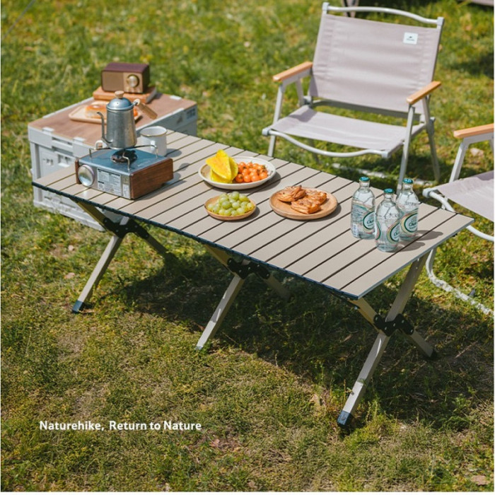 Стіл складаний Naturehike Star Jane T01 CNK2550JJ018, 119х60 cm, Beige (6977465868046)