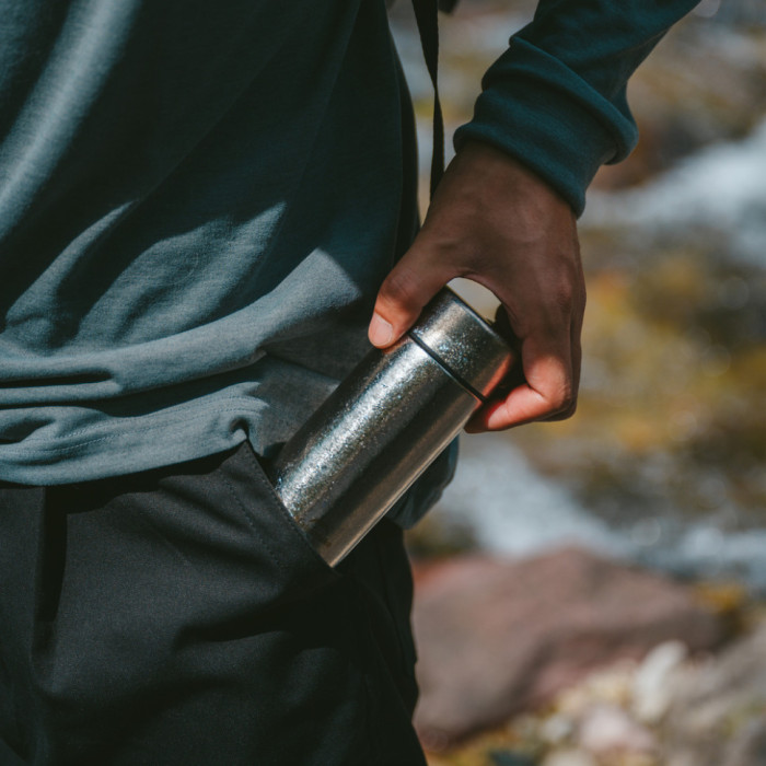Термос Naturehike CNK2550CF017, титан, 0.2 л, светло-серый (6977465868091)