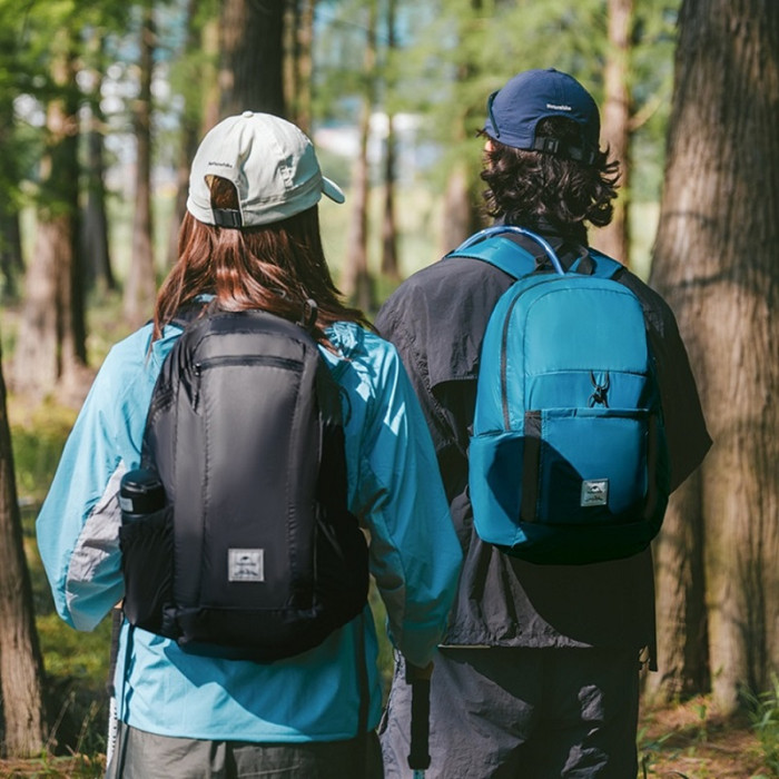 Рюкзак туристический Naturehike NH17A012-B, 30 л, голубой (6977465868299)