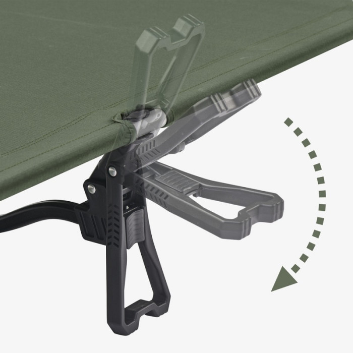 Ліжко складане Naturehike XJC08 CNK2550WS020, Black (6977465868886)