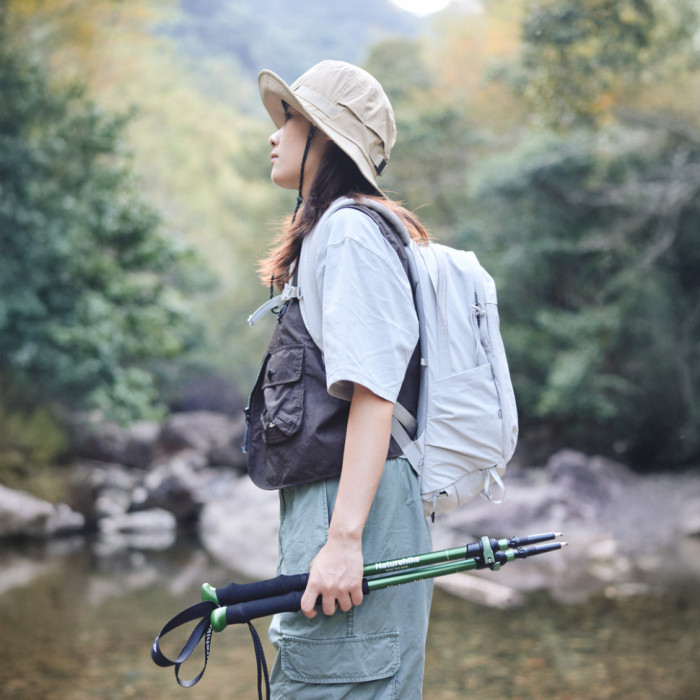 Трекінгова телескопічна палиця (1 шт) Naturehike Sunlit Terk Base CNK2550DS010, 60-135 cm, Black (6977465869128)