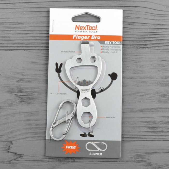 Мультитул NexTool BOTTLE OPENER Finger Bro (KT5009B)