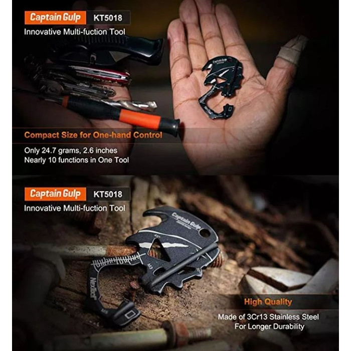 Мультитул Xiaomi NexTool Captain Gulp (KT5018)