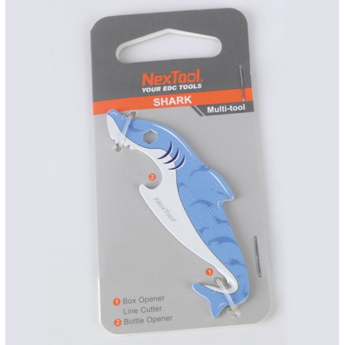 Мультитул NexTool EDC box cutter Shark Blue (KT5521Blue)