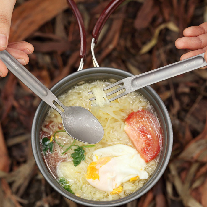 Набір ложка-виделка NexTool Outdoor Spoon Fork (KT5525)