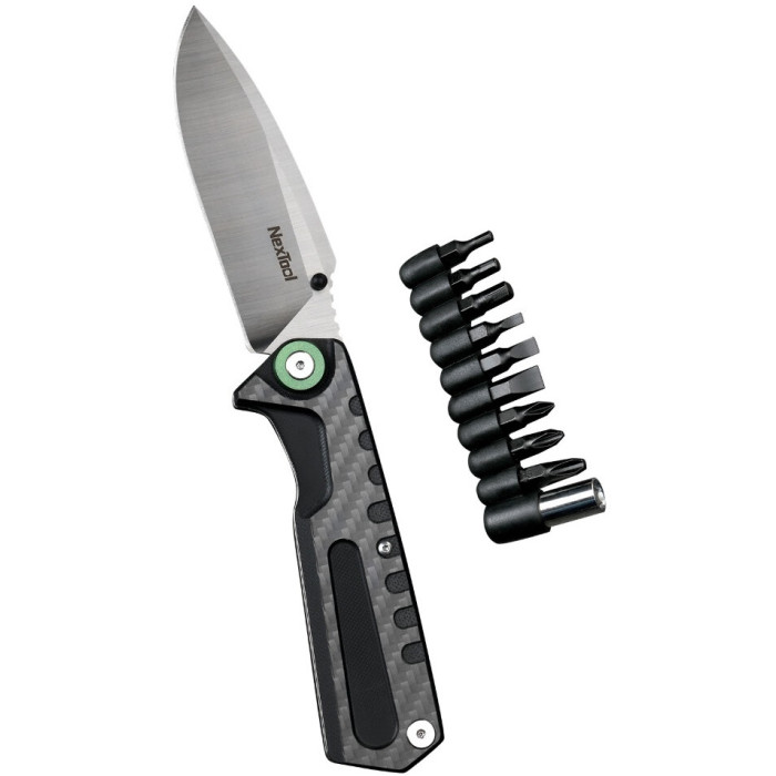 Ніж багатофункціональний Xiaomi NexTool 3 в 1 NE20021 Black (NE20021)