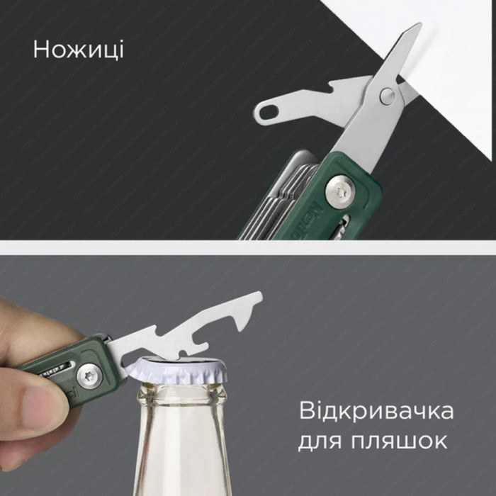 Мультитул NexTool Multi Functional Knife, Black (NE20096)