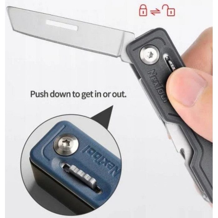 Мультитул NexTool Multi Functional Knife, Blue (NE20099)