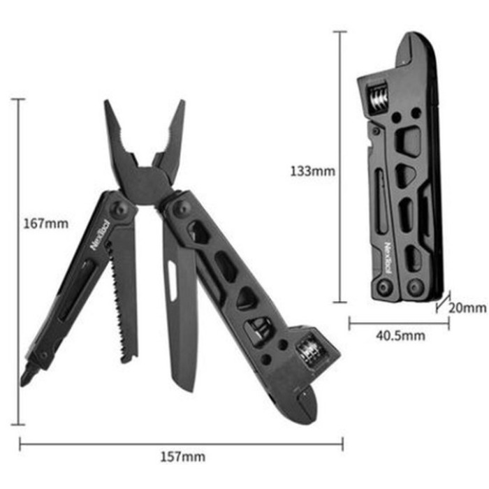 Мультитул NexTool Vanguard Multifunctional Wrench (NE20131)