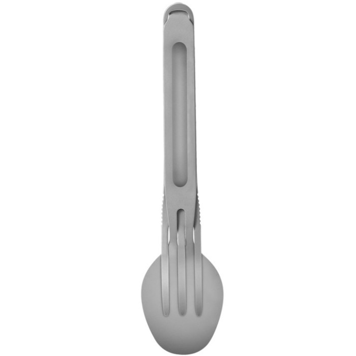 Туристичний набір ложка-виделка NexTool Titanium Tableware Set, титан (NE20132)