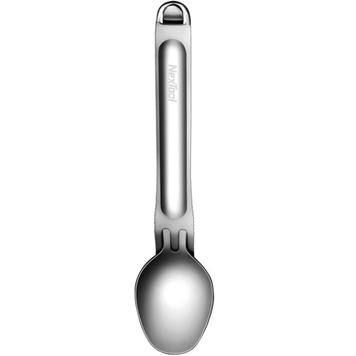 Туристичний набір ложка-виделка NexTool Portable Stainless Steel Tableware, нержавіюча сталь (NE20133)