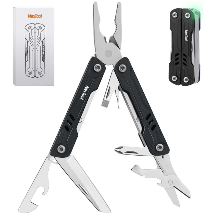 Мультитул NexTool Mini Sailor Pliers S11, Black (NE20156C)