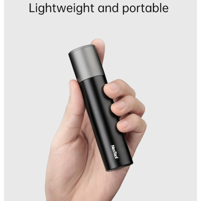 Кишеньковий ручний акумуляторний ліхтар Nextool Zoom Flashlight, 150 лм, алюмінієвий корпус (NE20162)