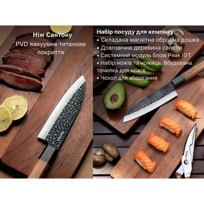 Набір приборів для кемпінгу NexTool Camp Chef (NE20171)