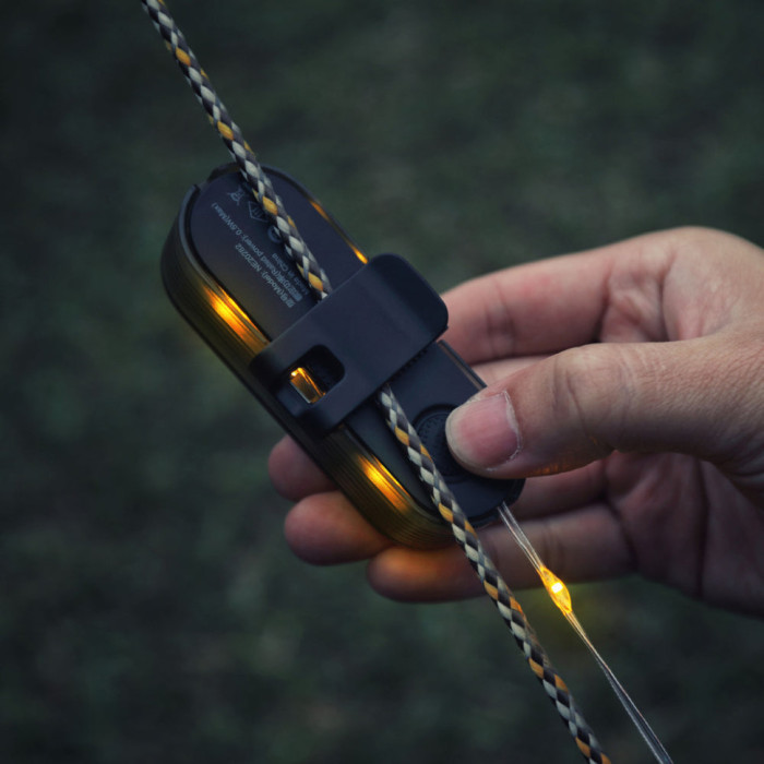 Кемпинговая гирлянда - маячок 2в1 Nextool Twinkle Light, 1,5 м, на батарейке (NE20282)