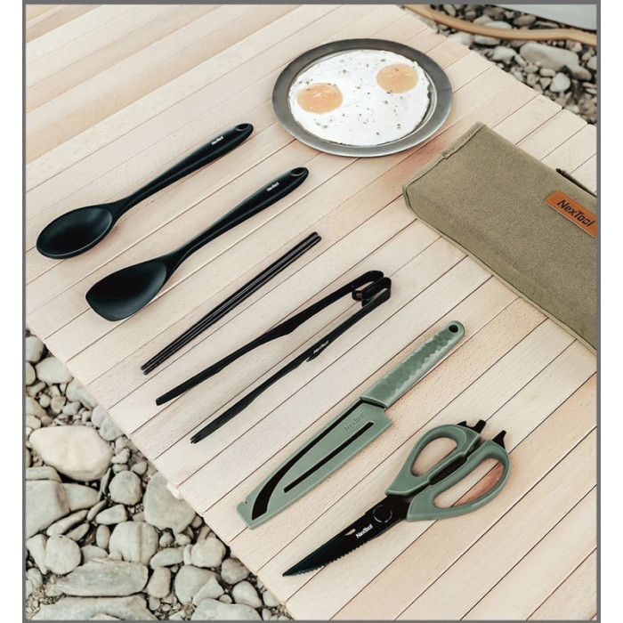 Набор кухонной посуды кемпинговой NexTool Outdoor Cooking set, 6 предметов (NE20325)