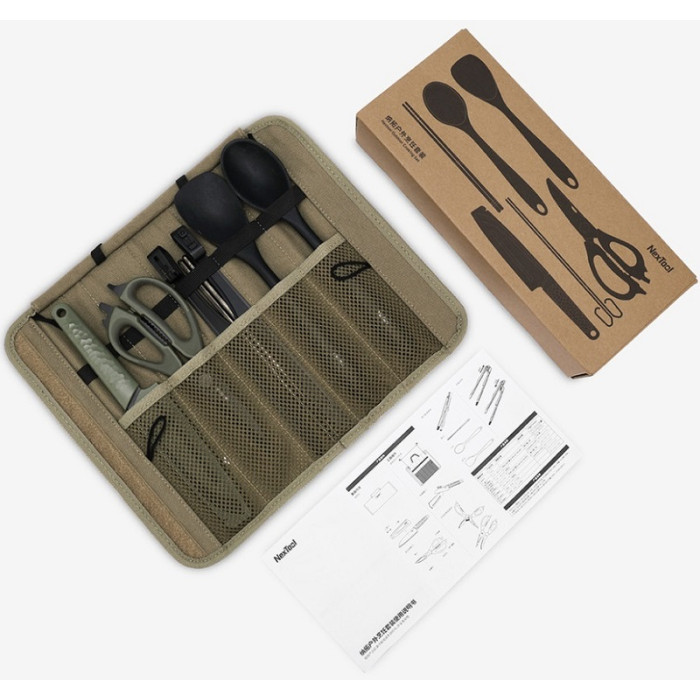 Набор кухонной посуды кемпинговой NexTool Outdoor Cooking set, 6 предметов (NE20325)