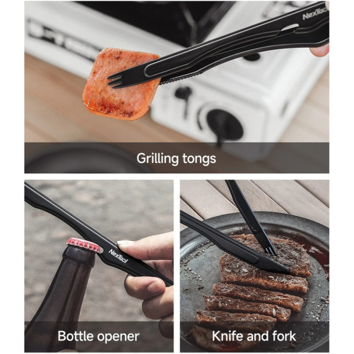 Набор кухонной посуды кемпинговой NexTool Outdoor Cooking set, 6 предметов (NE20325)