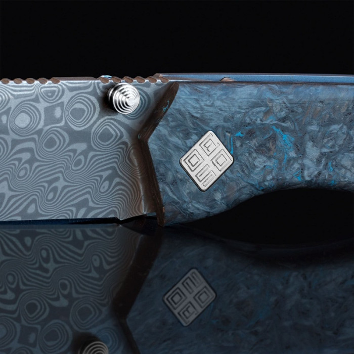 Ніж складаний Ocaso Delos, Dark Matter Blue (12IBL)