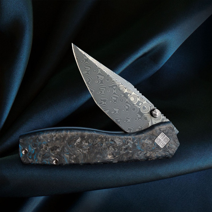 Ніж складаний Ocaso Delos, Dark Matter Blue (12IBL)