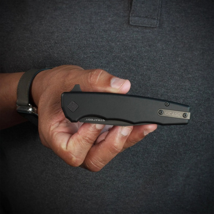 Ніж складаний Ocaso Strategy, Black Aluminum / Black Blade (29BAB)