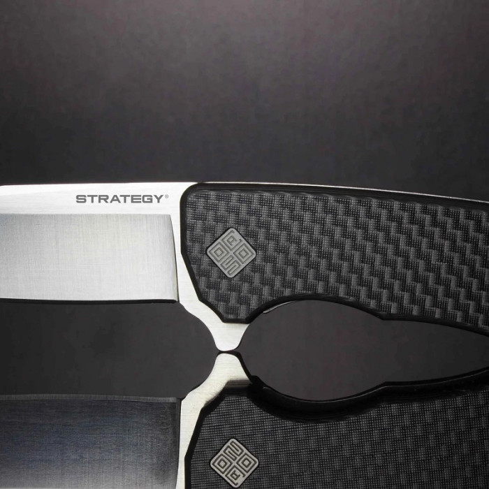 Нож складной Ocaso Strategy, Carbon Fiber / G-10 Satin Blade (29BCD)