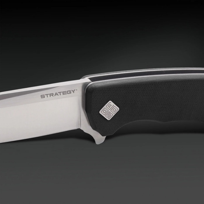 Ніж складаний Ocaso Strategy, Black G-10 / Satin Blade (29BGD)