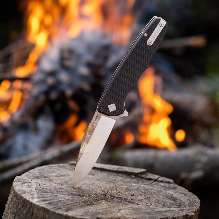 Ніж складаний Ocaso Strategy, Black G-10 / Satin Blade (29BGD)
