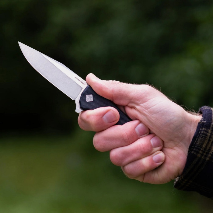 Ніж складаний Ocaso Strategy, Black G-10 / Satin Blade (29BGD)