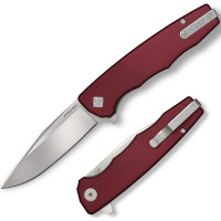 Нож складной Ocaso Strategy, Red Aluminum / Satin Blade (29RDS)