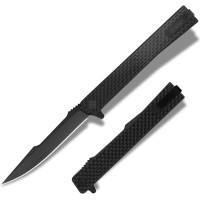 Нож складной Ocaso Solstice, Harpoon, Carbon Fiber, Black (9HFB)