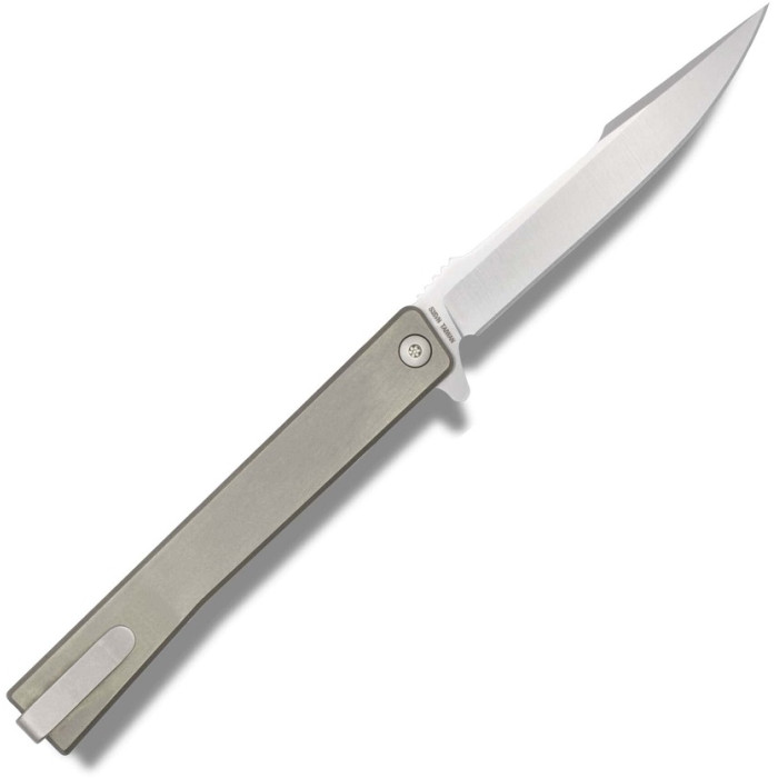 Нож складной Ocaso Solstice, Harpoon, Titanium, Satin (9HTS)