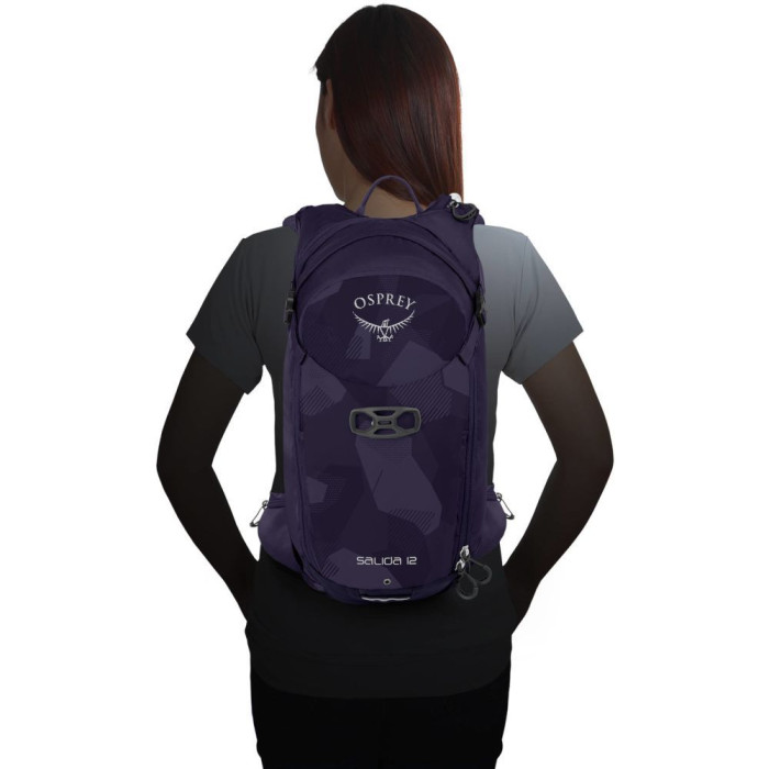 Рюкзак жіночий (без питної системи) Osprey Salida 12 Violet Pedals (009.2543)