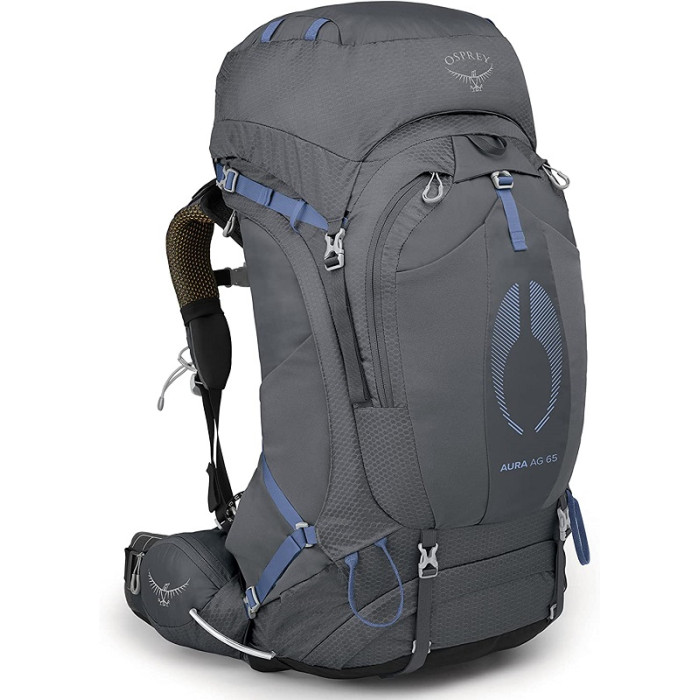 Рюкзак жіночий Osprey Aura AG 65 Tungsten Grey - WXS/S (009.2803)