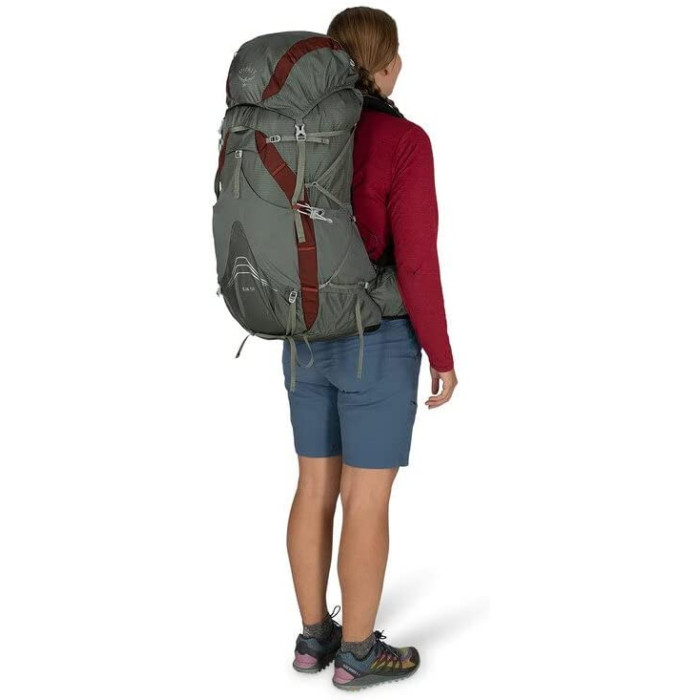 Рюкзак жіночий Osprey Eja 58 Cloud Grey - WM/L (009.2822)