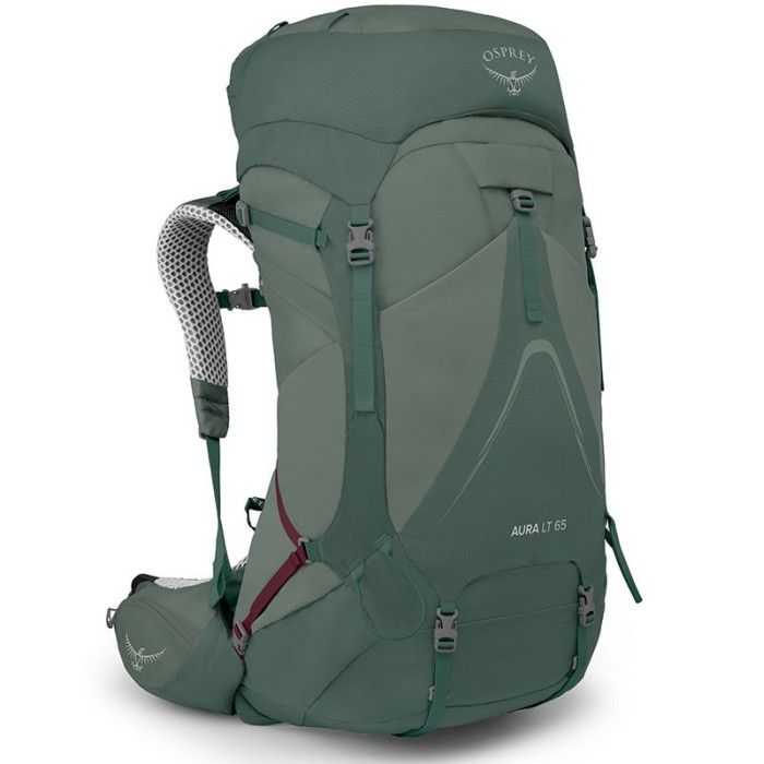 Рюкзак жіночий Osprey Aura AG LT 65 koseret/darjeeling spring green - WXS/S (009.3288)