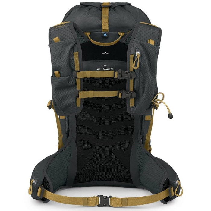 Рюкзак Osprey Talon Velocity 30 dark charcoal/tumbleweed yellow - S/M (009.3543)