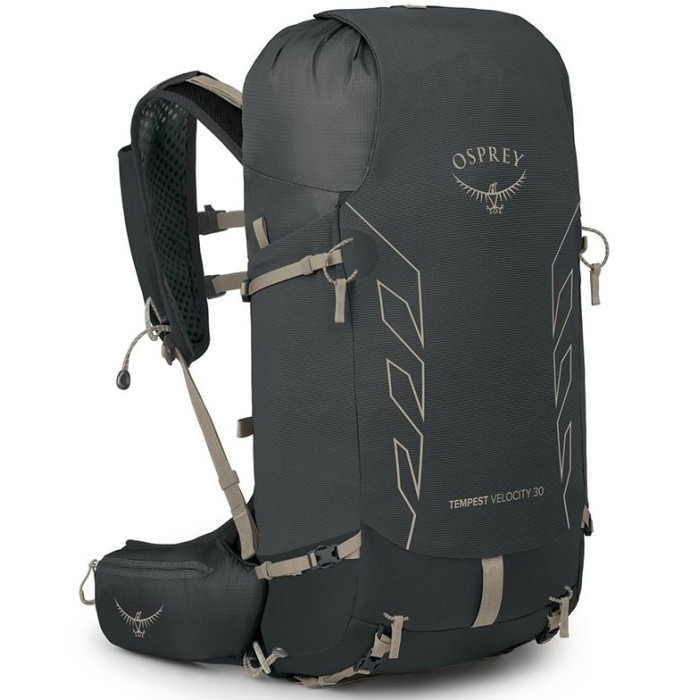 Рюкзак жіночий Osprey Tempest Velocity 30 dark charcoal/chiru tan - WXS/S (009.3550)