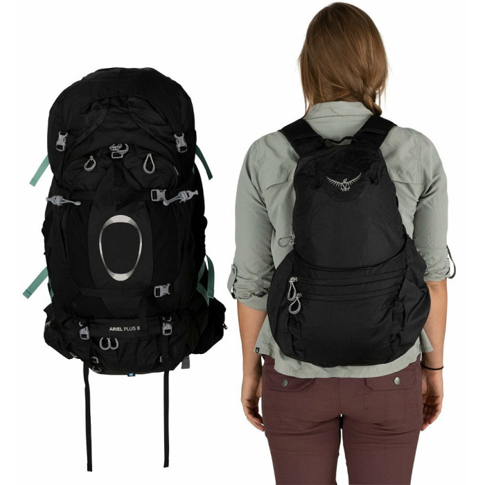 Рюкзак жіночий Osprey Ariel Plus 85 black - WM/L (009.2447)