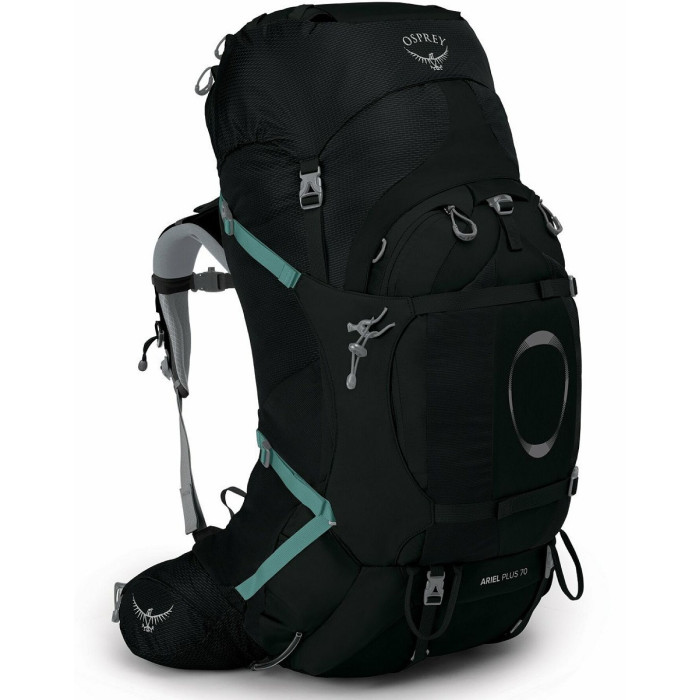 Рюкзак жіночий Osprey Ariel Plus 70 black - WM/L (009.2453)