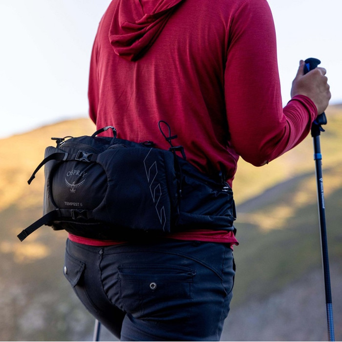 Сумка на пояс жіноча Osprey Tempest 6 black/coal grey (009.3847)