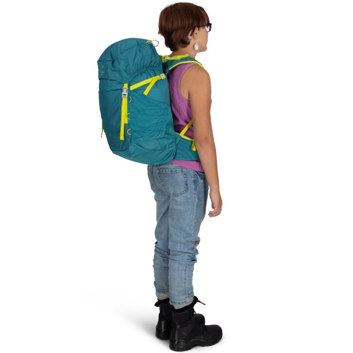 Дитячий рюкзак Osprey Jet 28 blue spikemoss/lemongrass (009.3889)