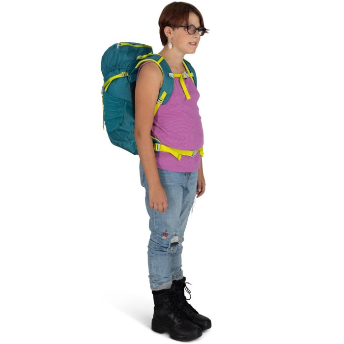 Дитячий рюкзак Osprey Jet 28 blue spikemoss/lemongrass (009.3889)